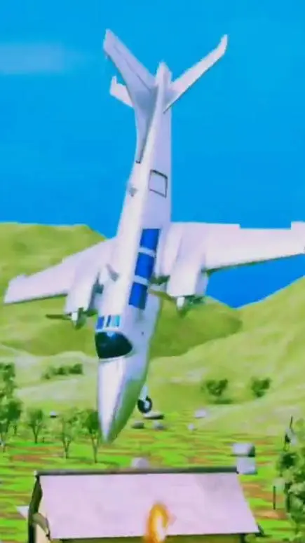 ai character: Small flight Crash background