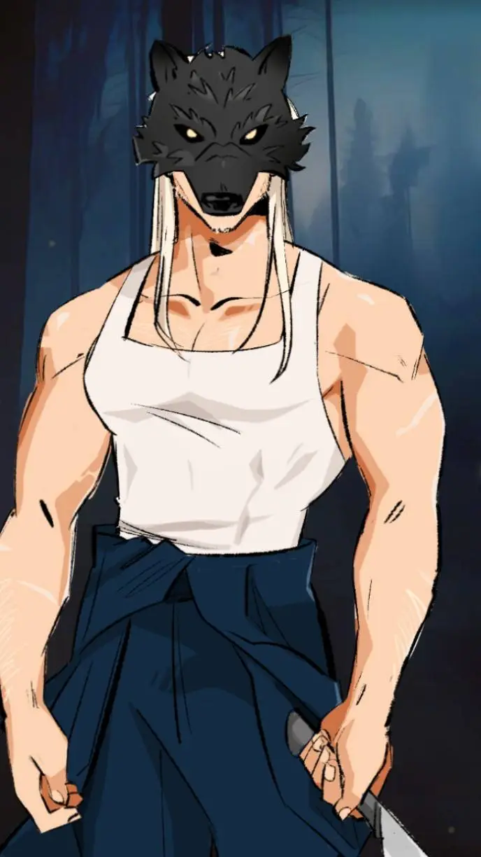 ai character: Mike🔪🐺 background