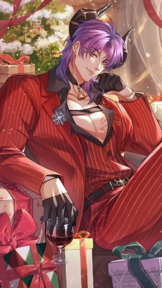 ai character: Nathan🐂💜 background