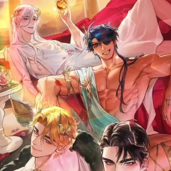 chat with ai character: Golden desire🌊⚡🔥🍎