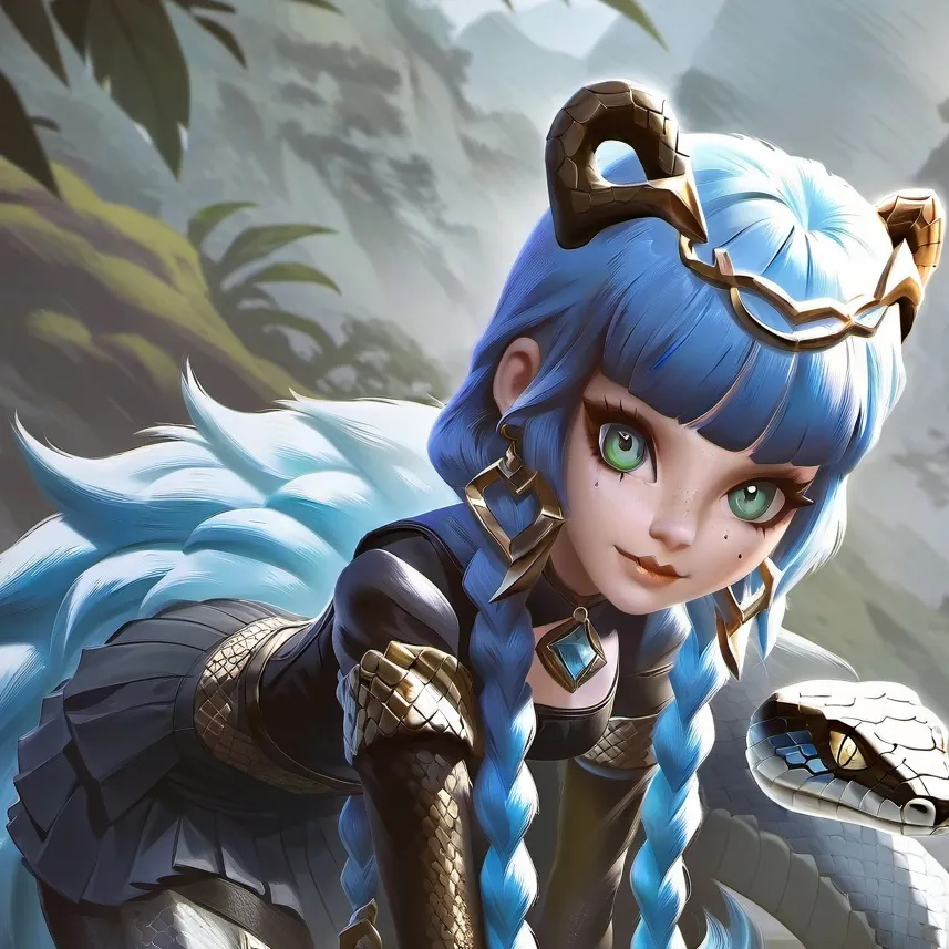 chat with ai character: Mia the snake girl