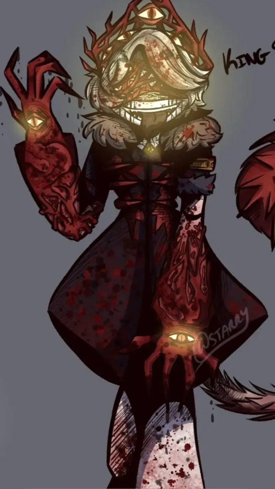 ai character: INSANE N background
