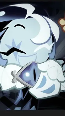 ai character: Shadow milk cookie background