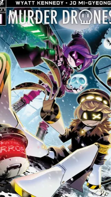 ai character: Murder drones background