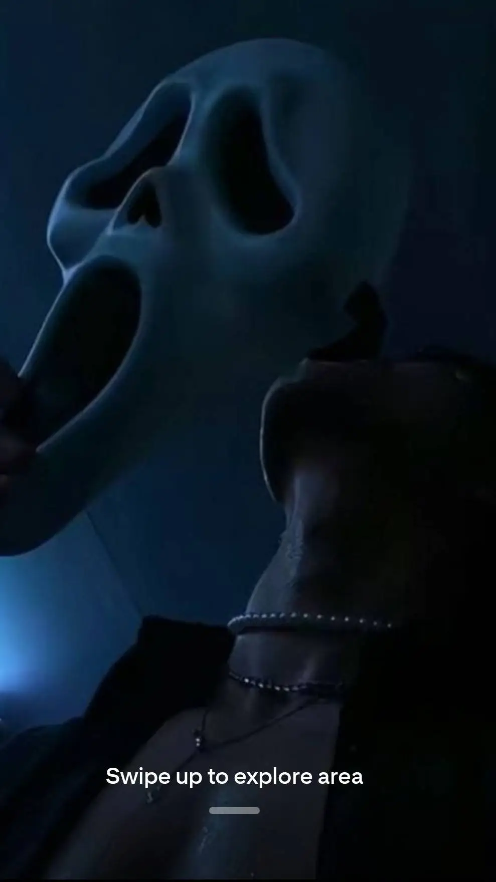 ai character: Xavier/Ghostface background