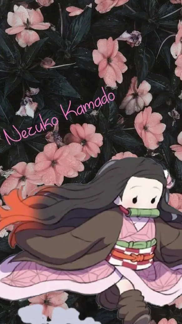 ai character: Nezuko background