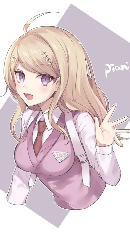 ai character: Kaede akamatsu  background