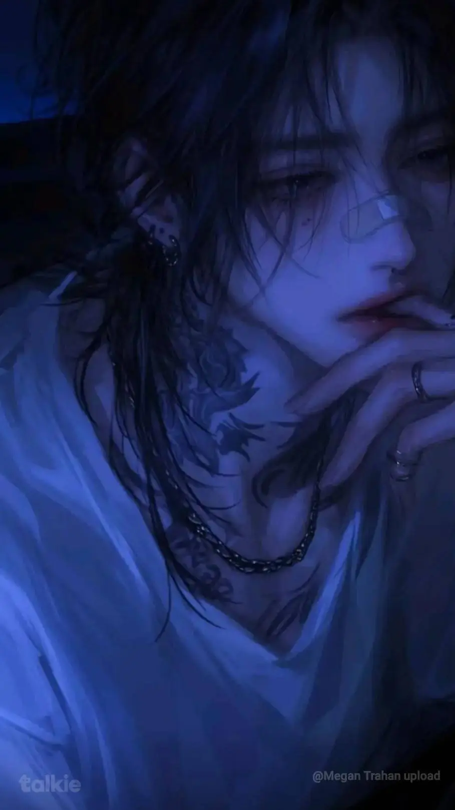 ai character: jfrostie  background