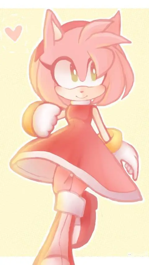 ai character: Amy Rose background