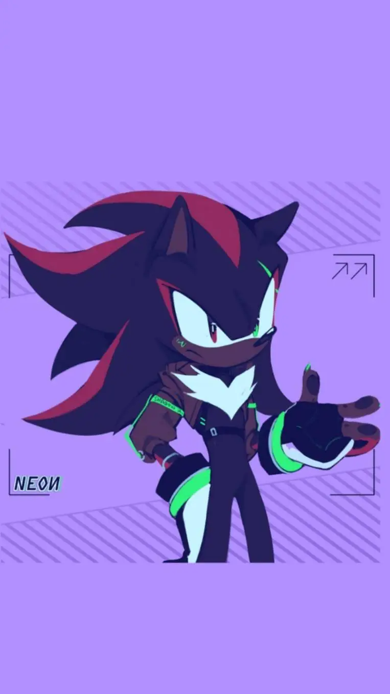 ai character: Shadow T. Hedgehog background