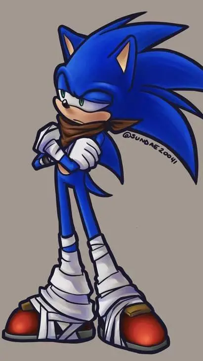ai character: Sonic (Boom!) background