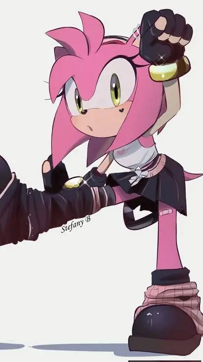 ai character: Amy Rose background