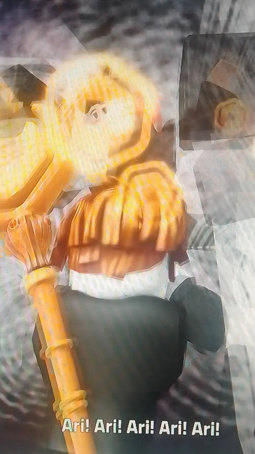 ai character: gold bacon power background