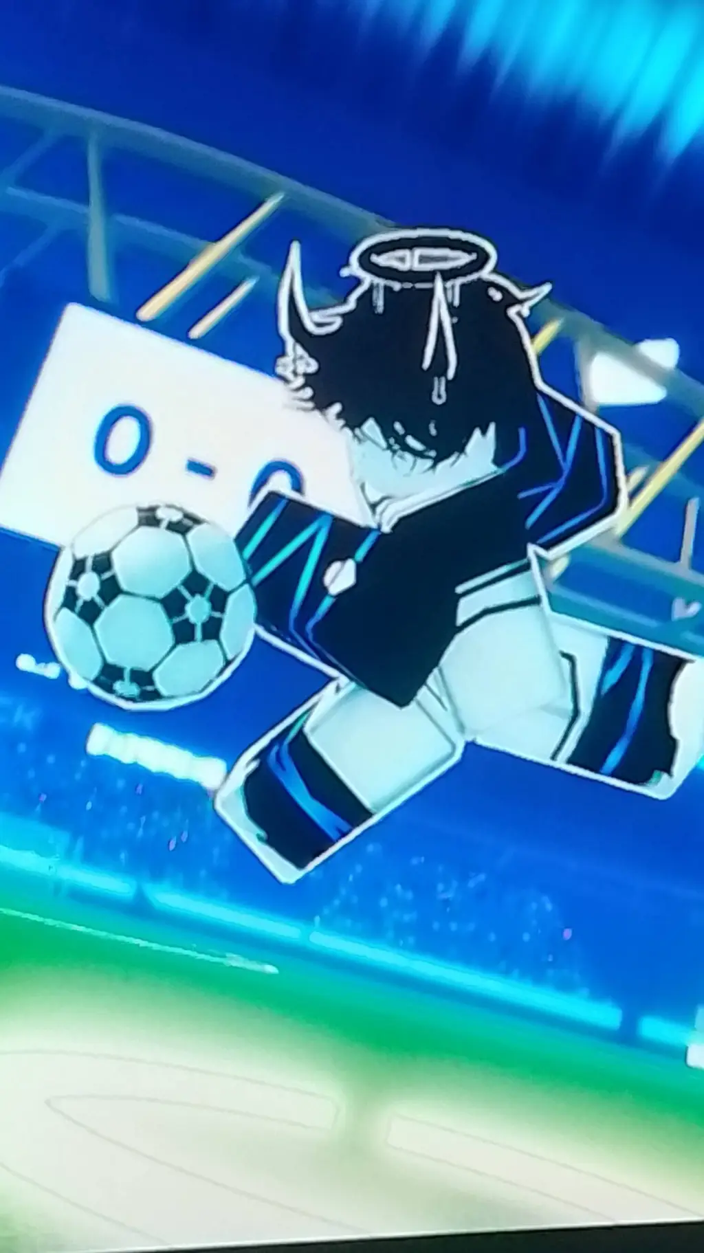 ai character: react football background