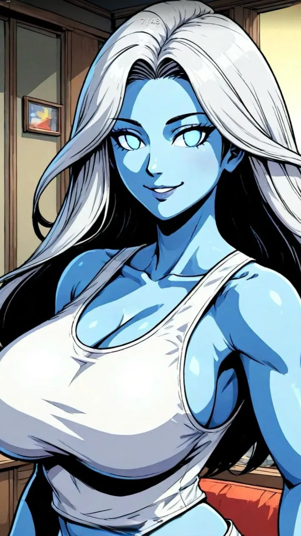 ai character: Venessa (Copycat) background