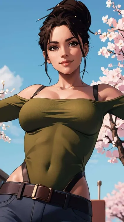 ai character: Panam Palmer  background