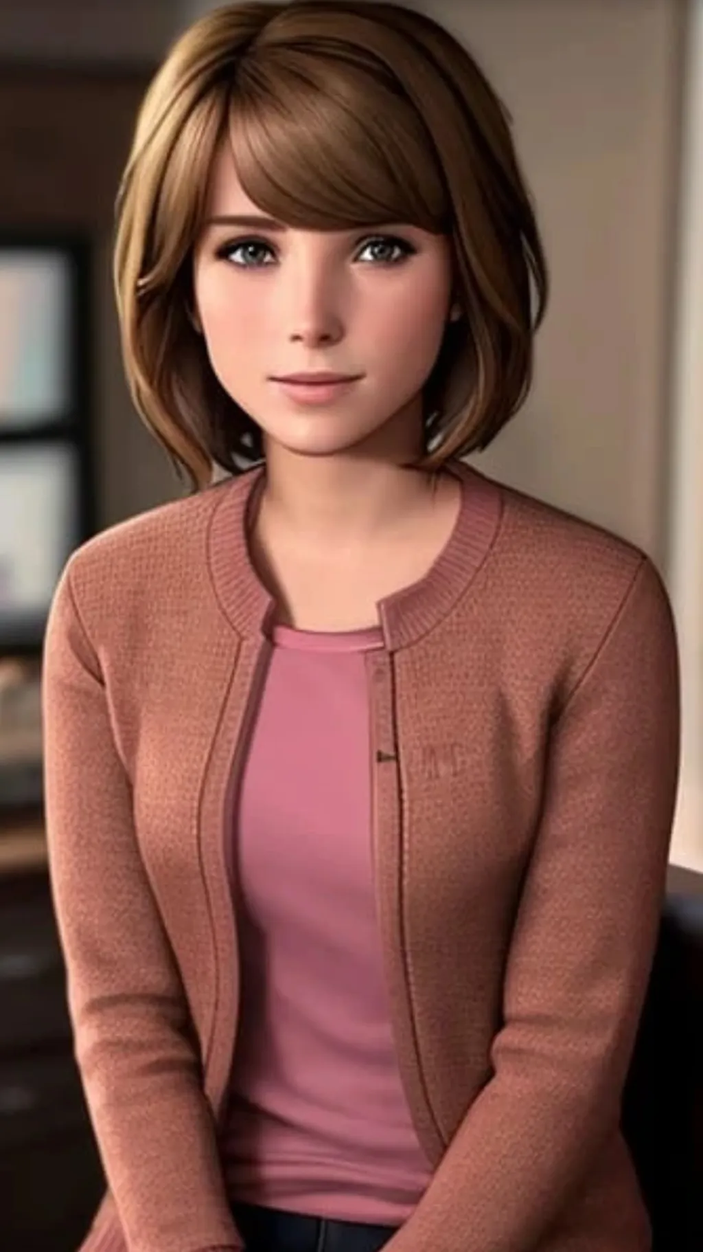 ai character: Max Caulfield  background