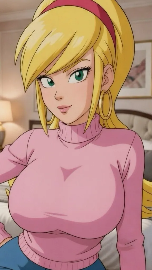 ai character: Nina  background