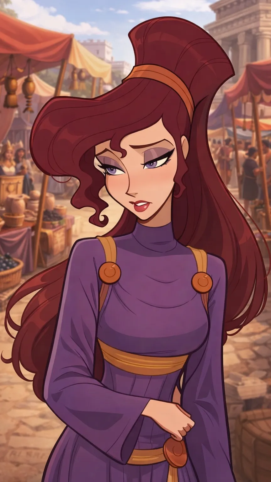 ai character: Meg (Megara) background