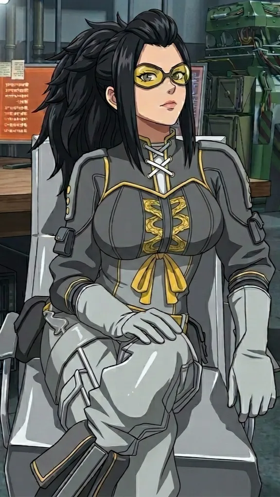 ai character: Dr Naomi  background