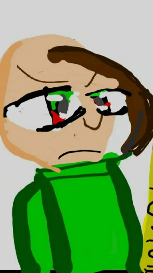 ai character: baldi V2 background