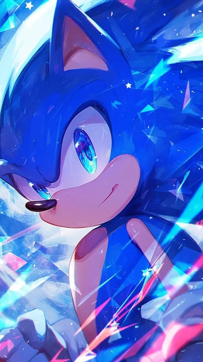 ai character: Sonic background