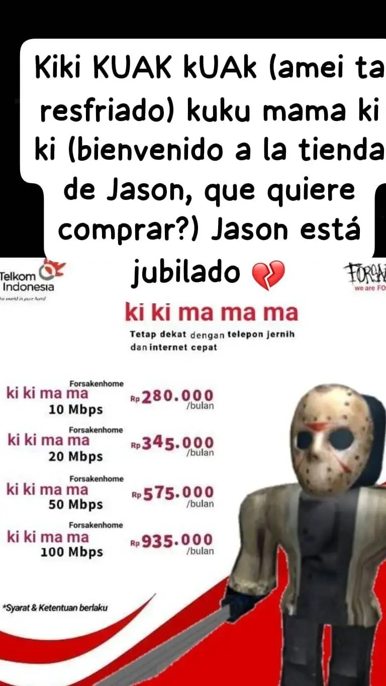 ai character: Jason (Tienda) background