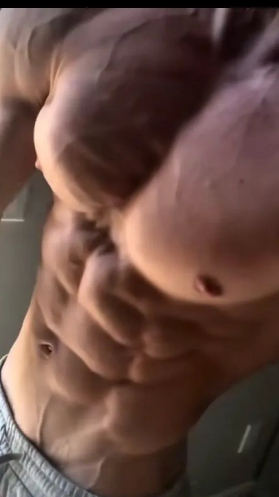 ai character: Abs background