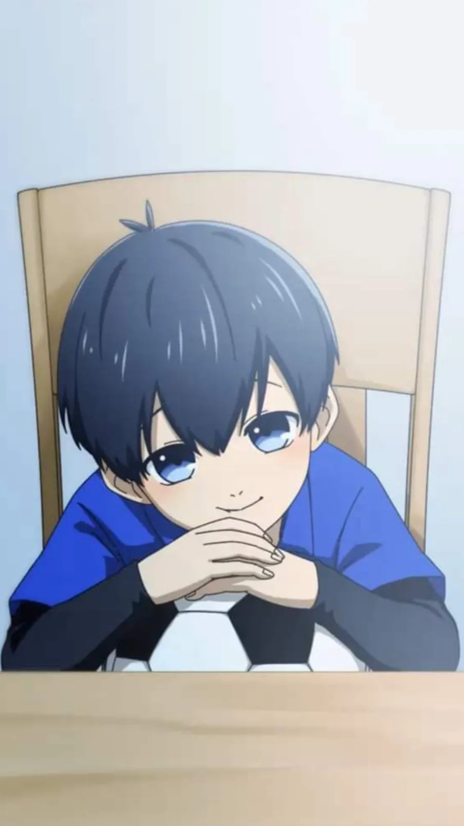 ai character: Isagi baby background
