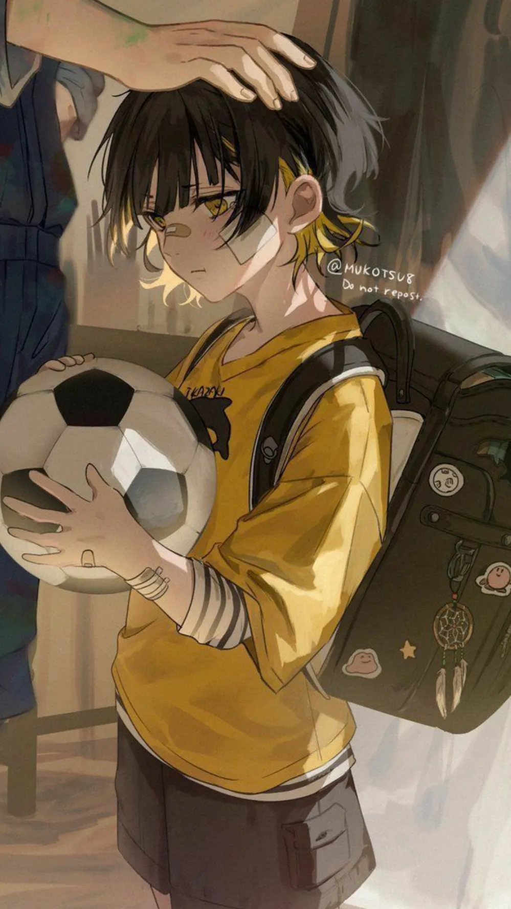 ai character: Bachira ( baby ) background