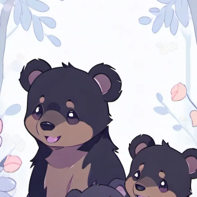 chat with ai character: Bear family