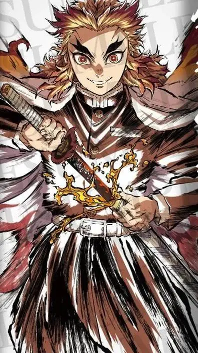 ai character: Kyōjourō Rengoku background