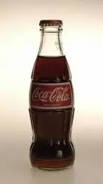 ai character: A Bottle of Cola background