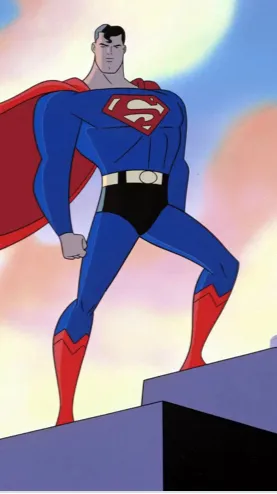 ai character: Superman background