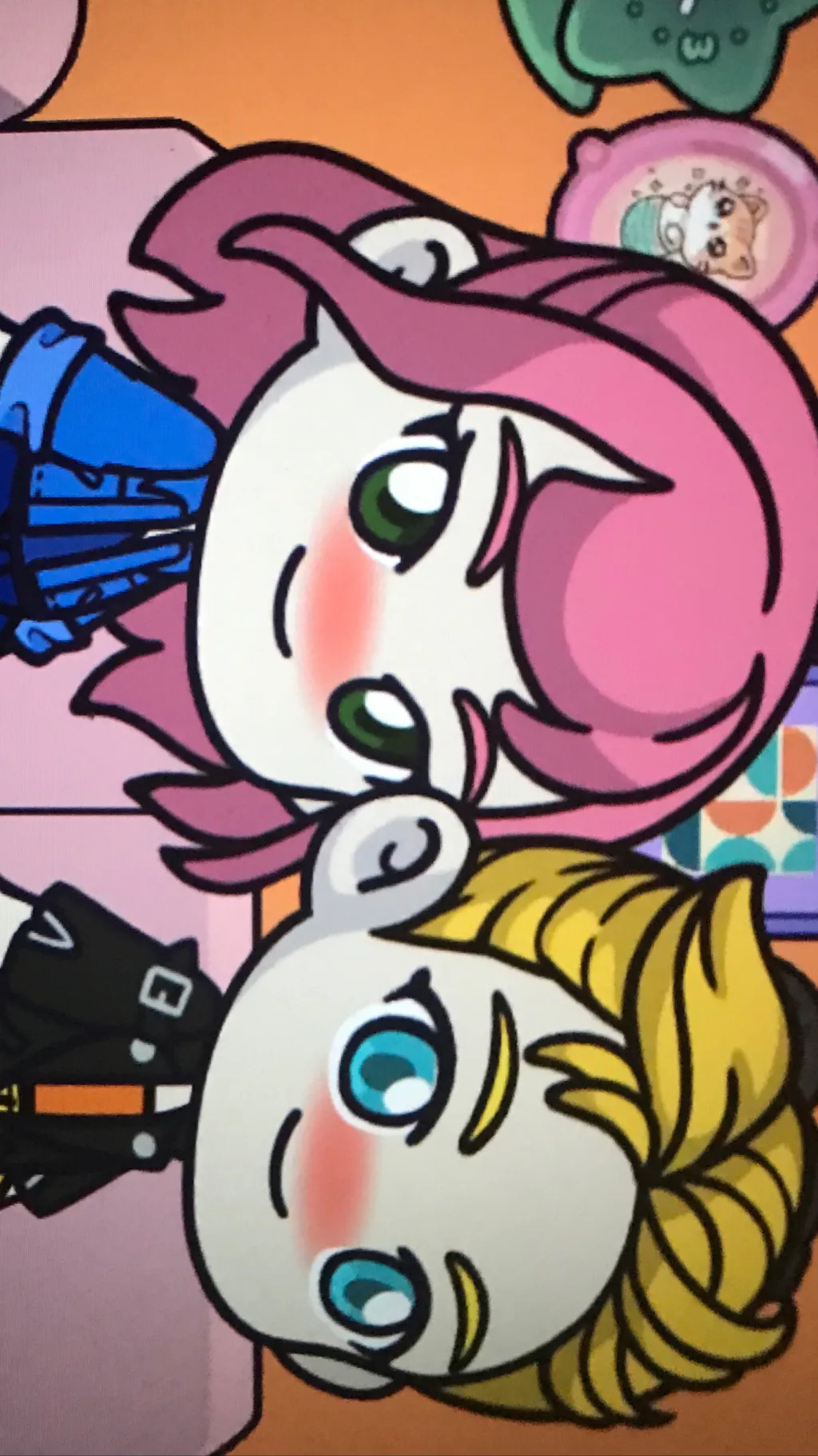 ai character: Mom and dad background