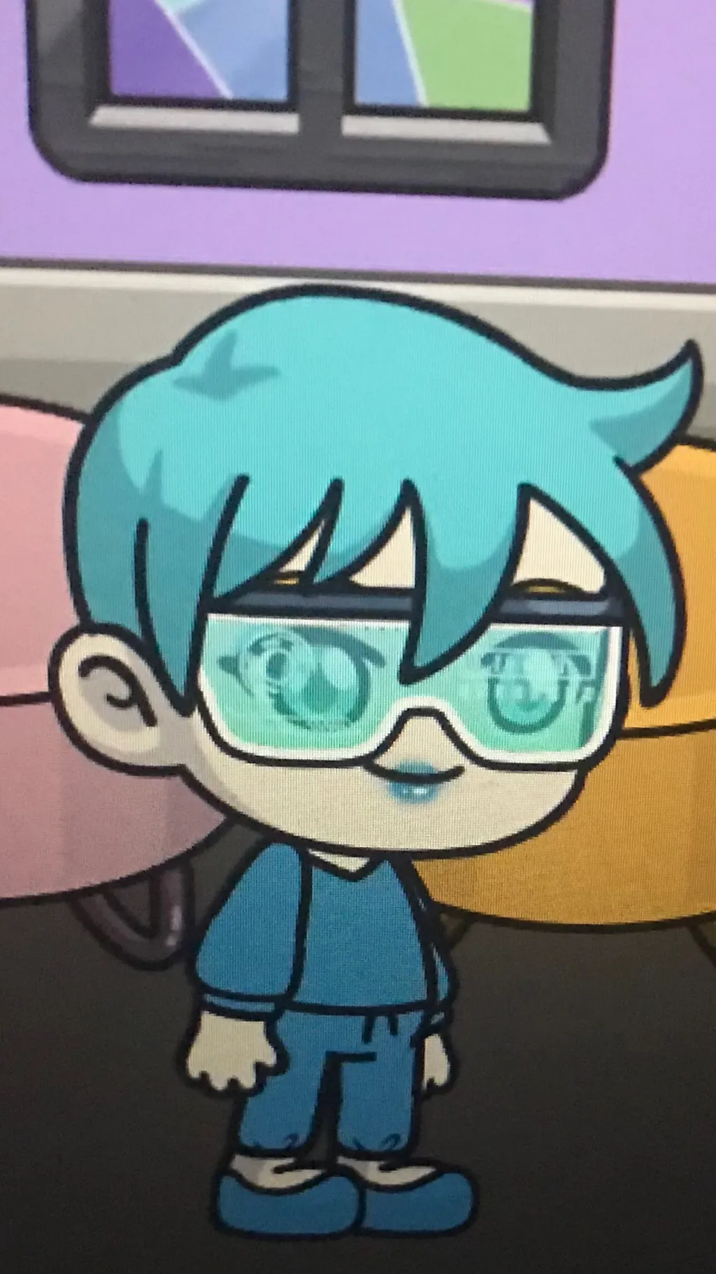 ai character: Tech boy background