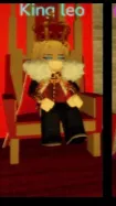 ai character: King leo background