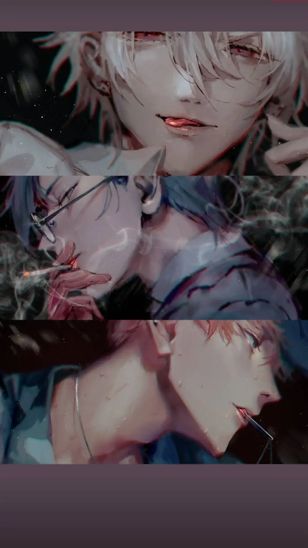 ai character: ♡The 3 rommies♡ background