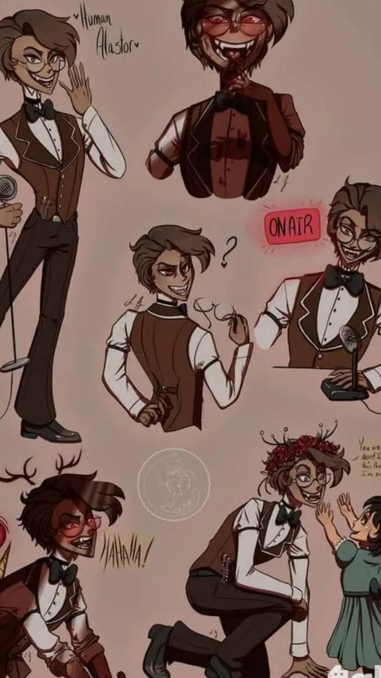 ai character: Alastor 📚  background