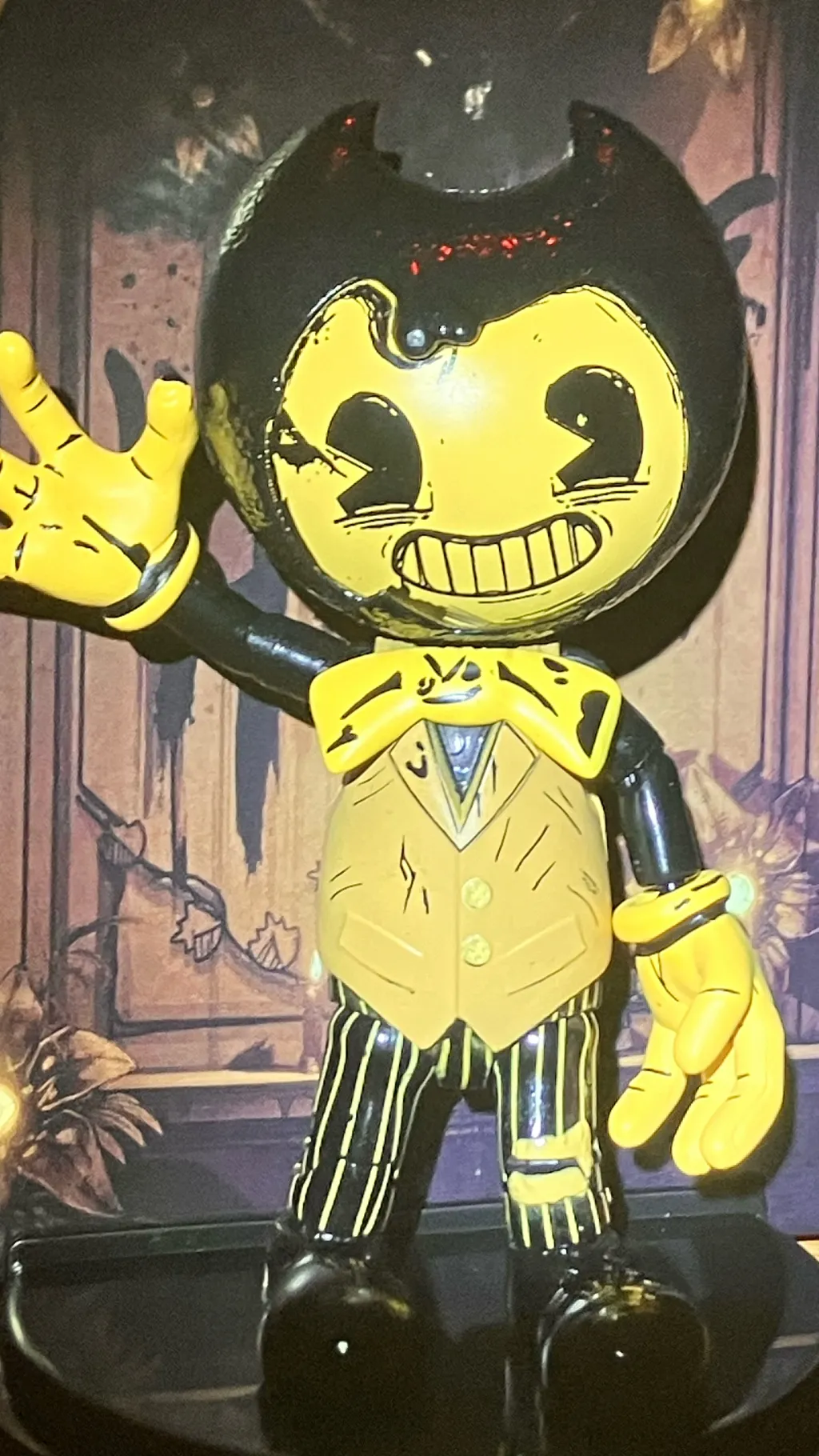 ai character: Bendy the demon background