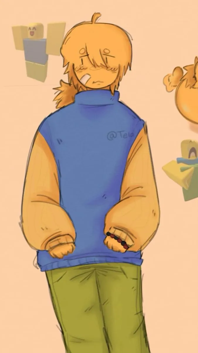 ai character: 🎀 noob 🎀 background