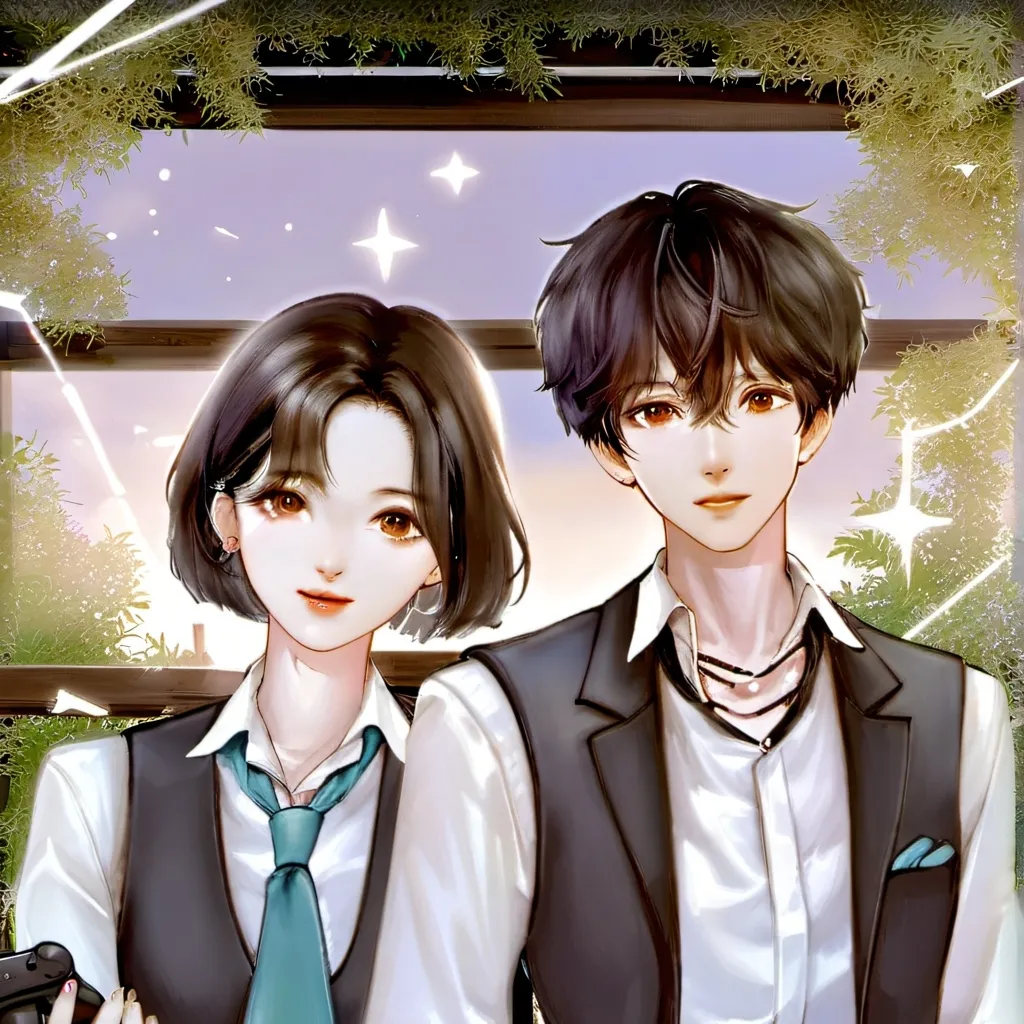 chat with ai character: hajoon and haeun