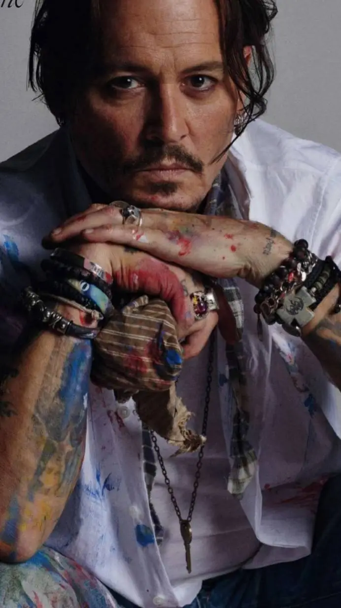 ai character: Johnny Depp background