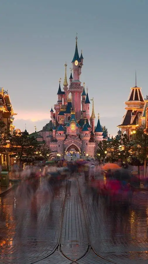 ai character: Mha DISNEYLAND!!! background