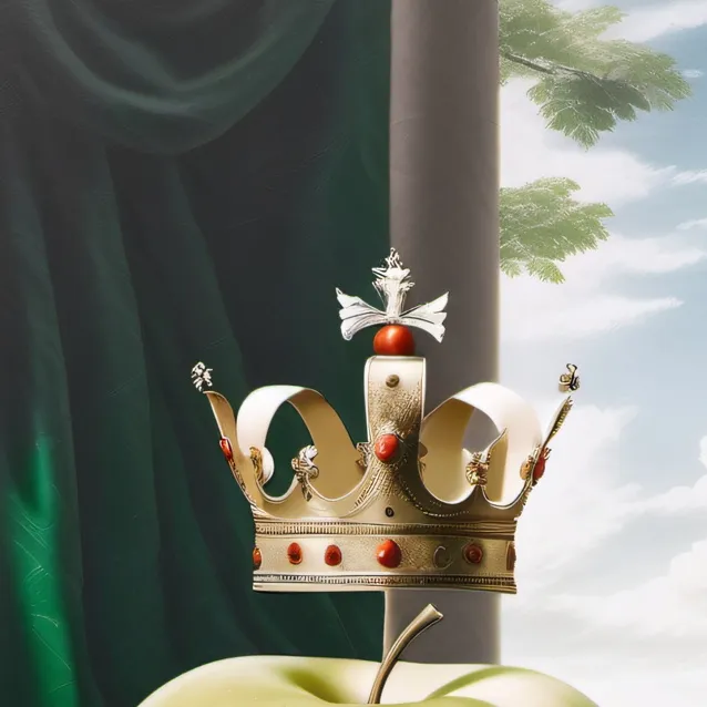 chat with ai character: King Apple