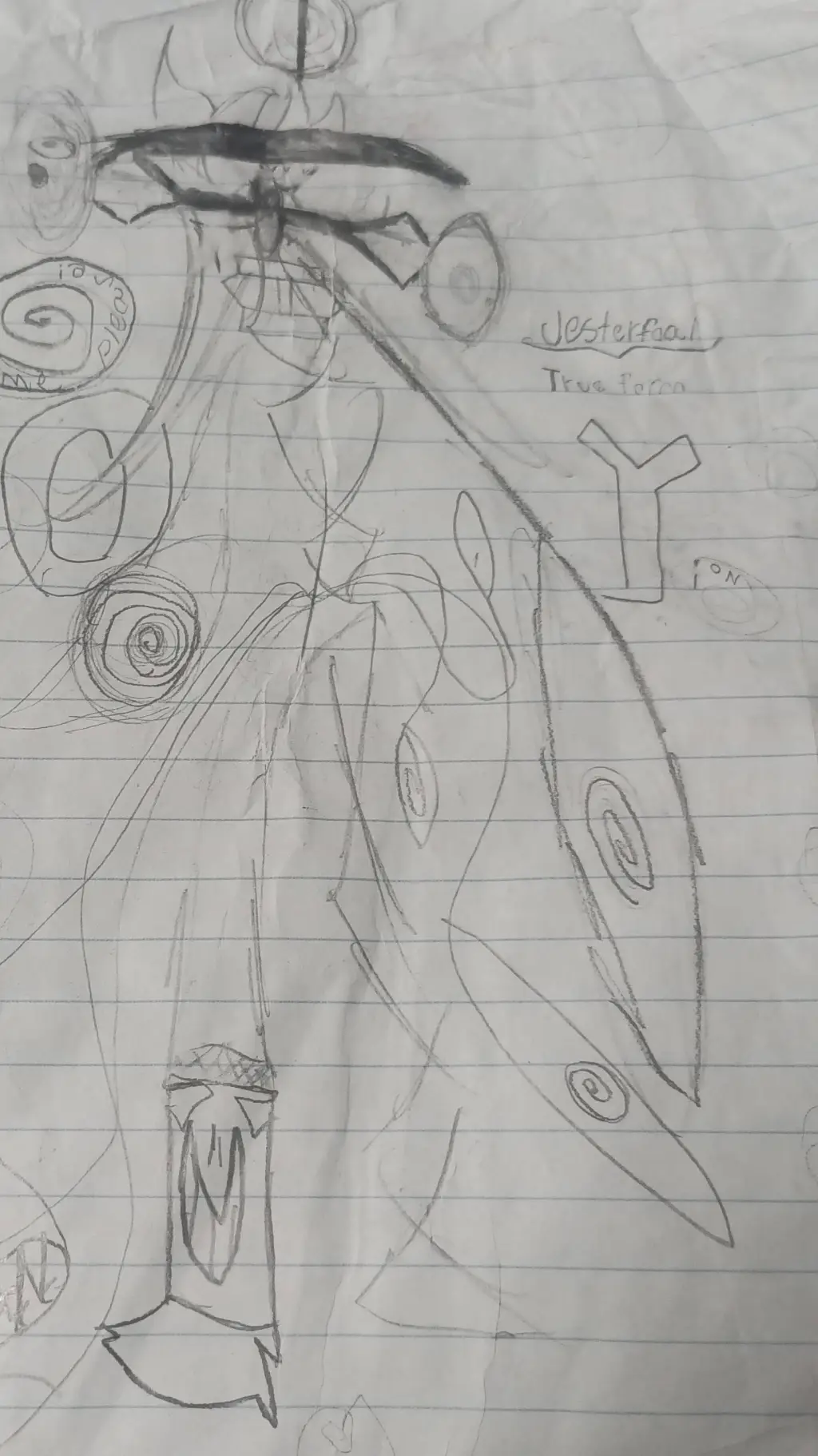 ai character: jesteral true form background