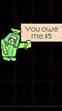 ai character: green background