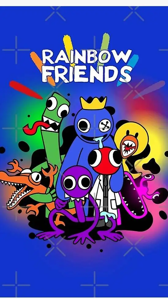 ai character: Rainbow Friends background