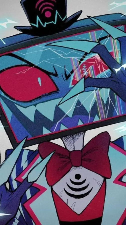 ai character: Vox Hazbin hotel background