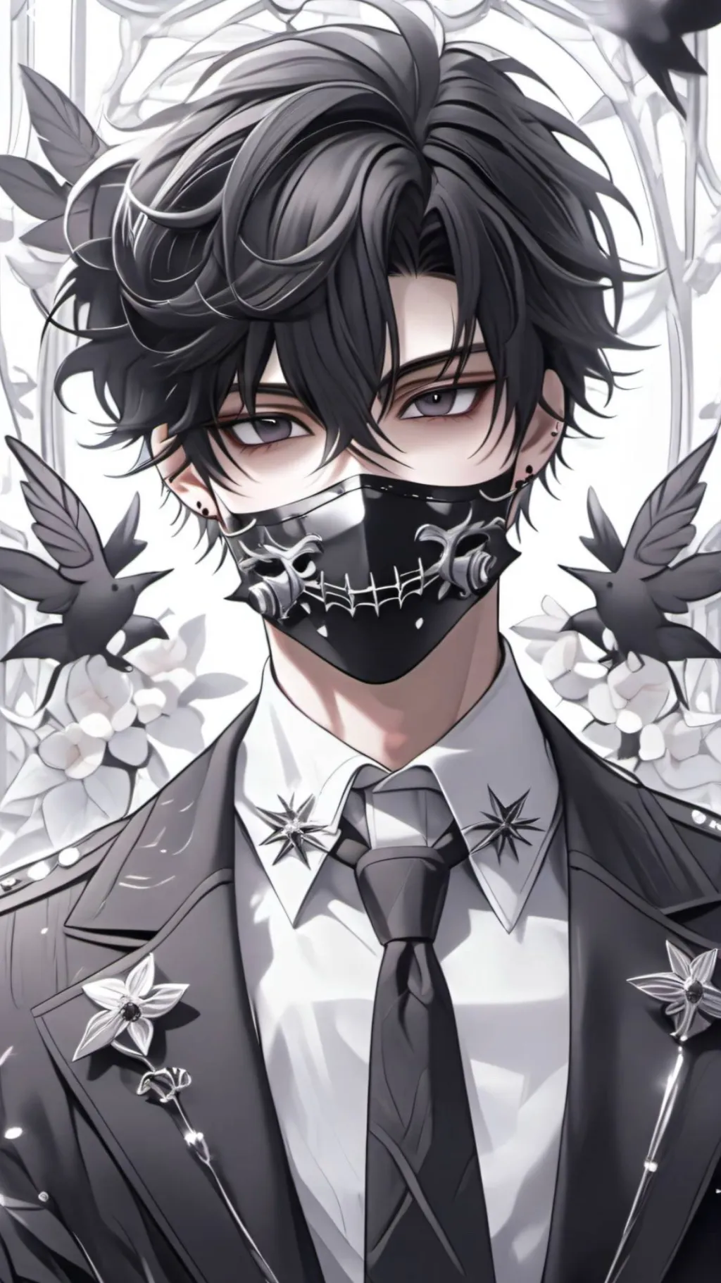 ai character: Haku background